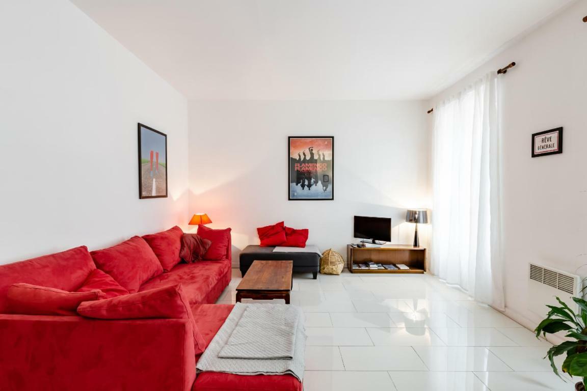 La Joliette- Spacieux Et Lumineux, 4 Couchages Marseille Bagian luar foto